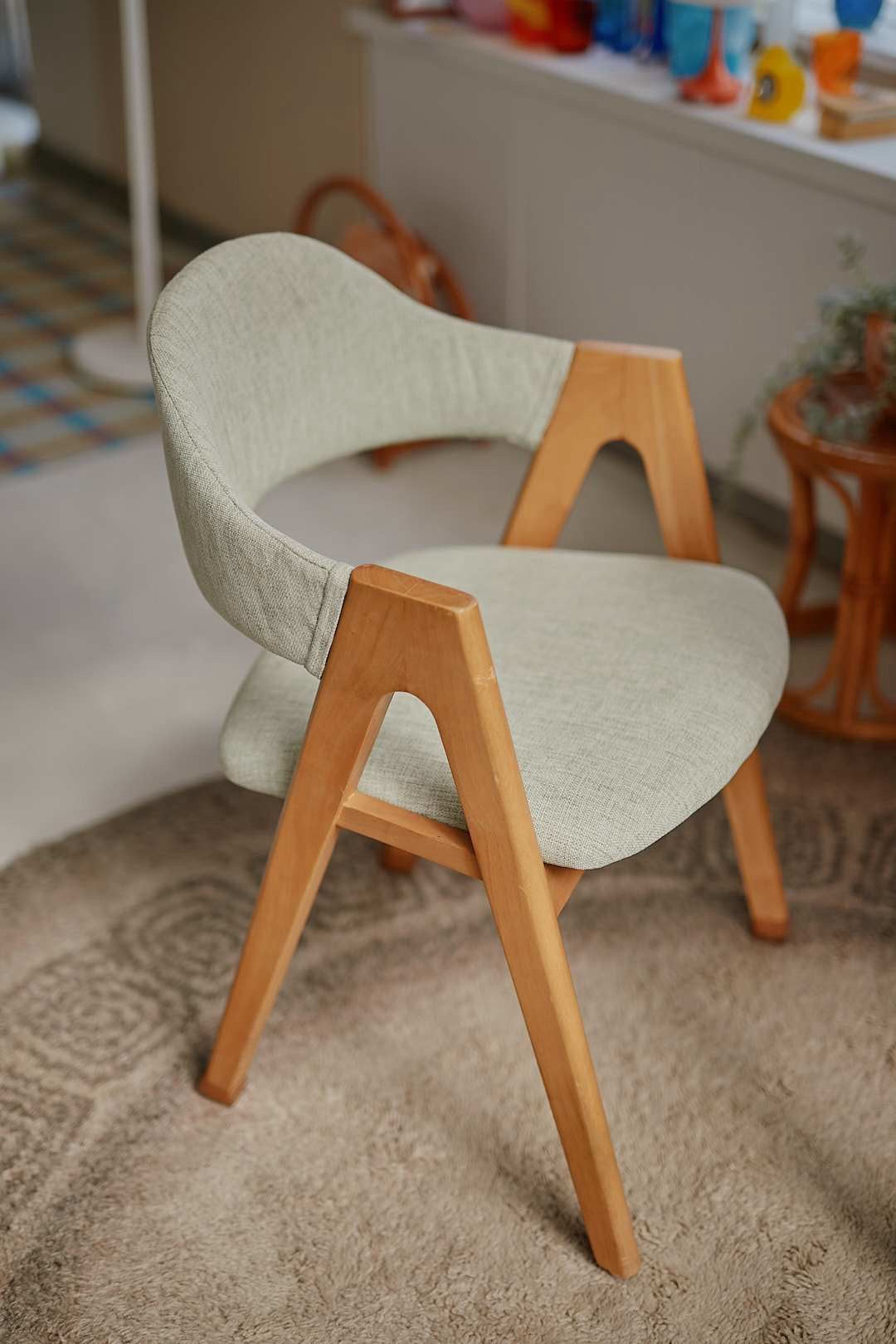 Mint Green Arm Chair