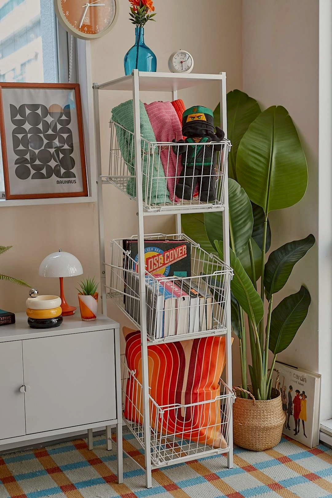 Wire Basket Tower