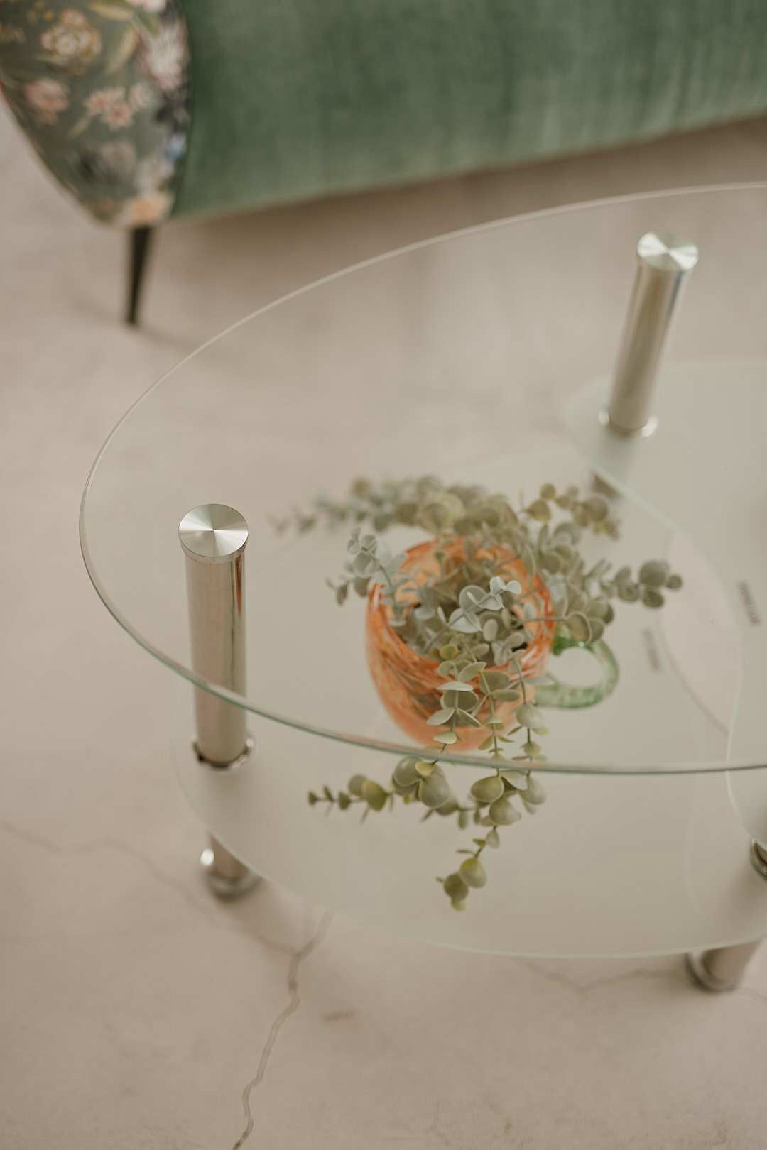 Floating Glass Table