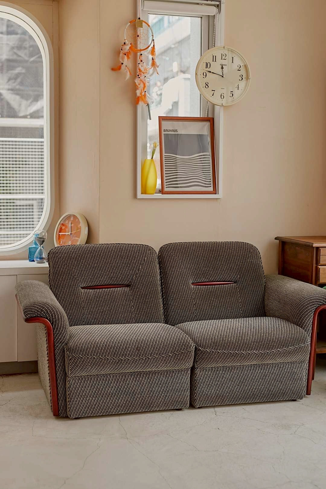 Heritage Stripe Sofa