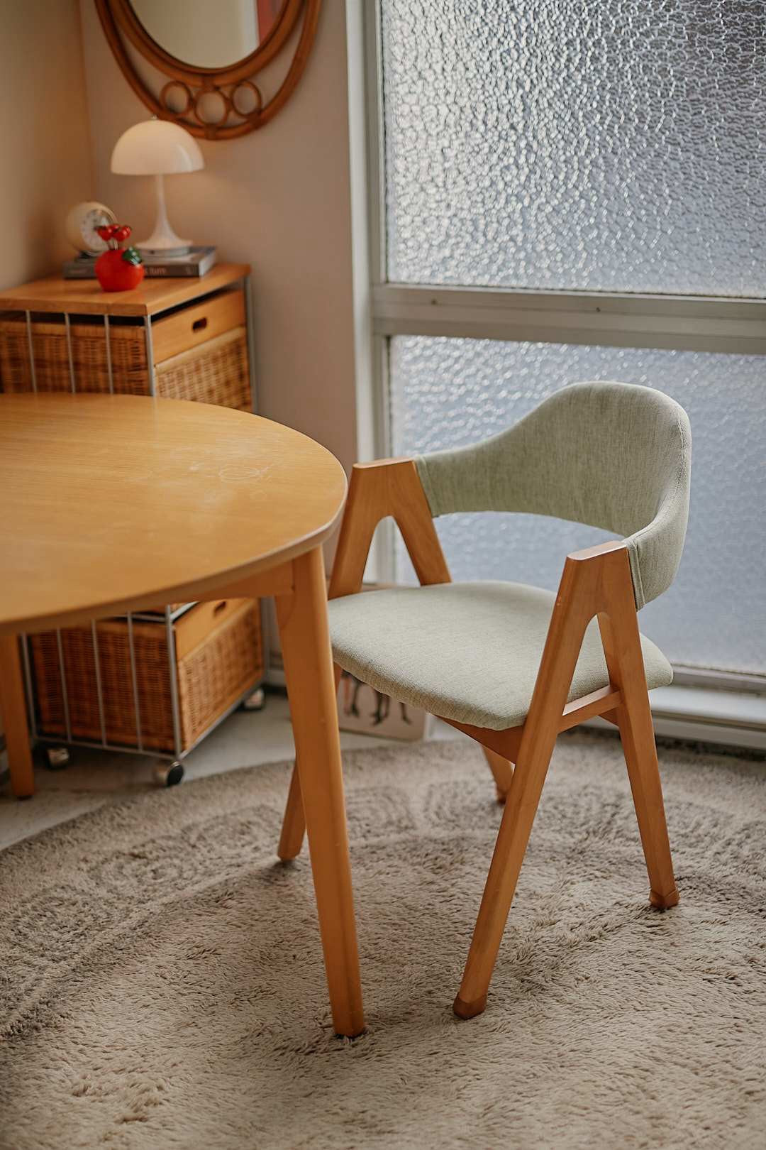 Mint Green Arm Chair