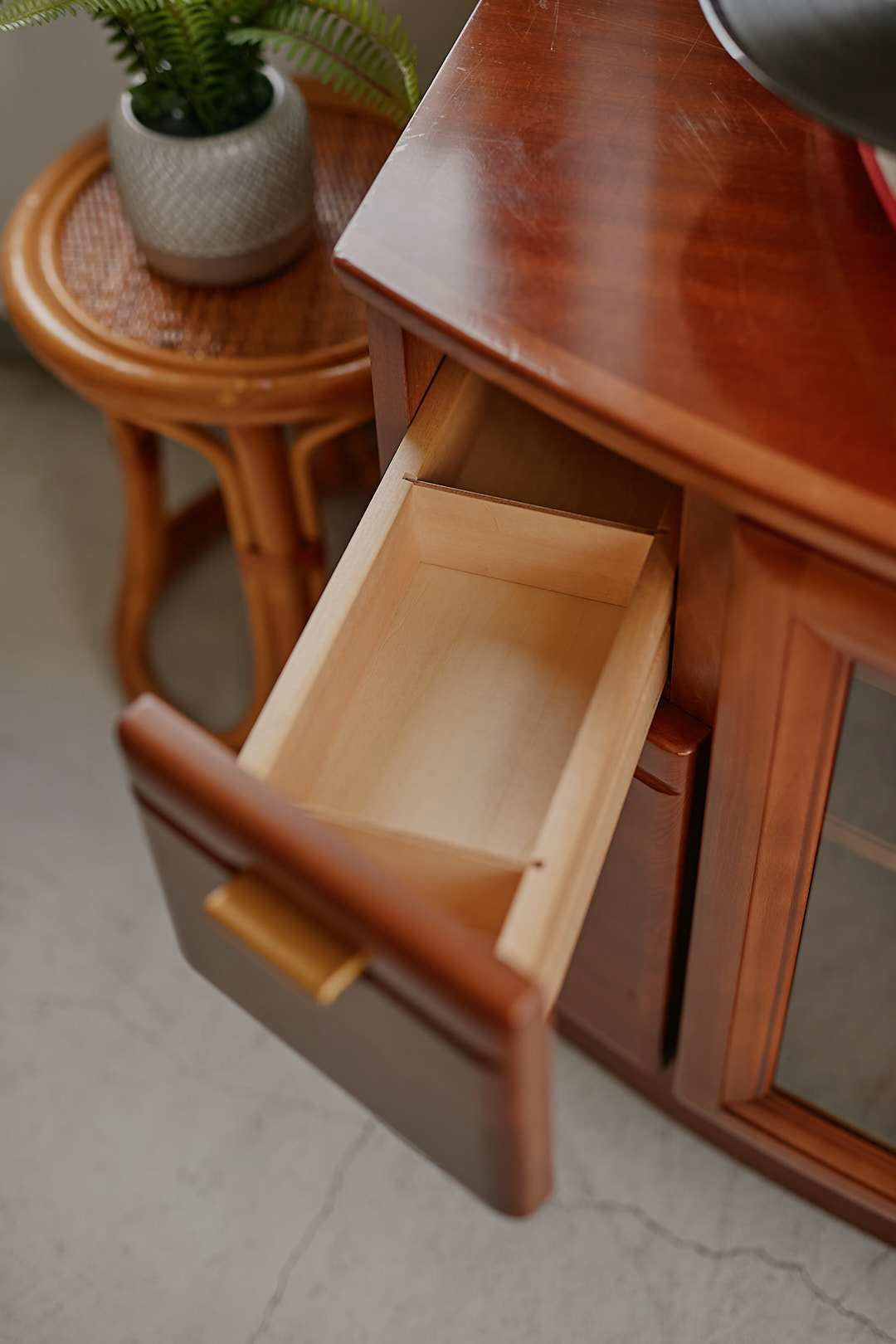 Karimoku Curved Sideboard
