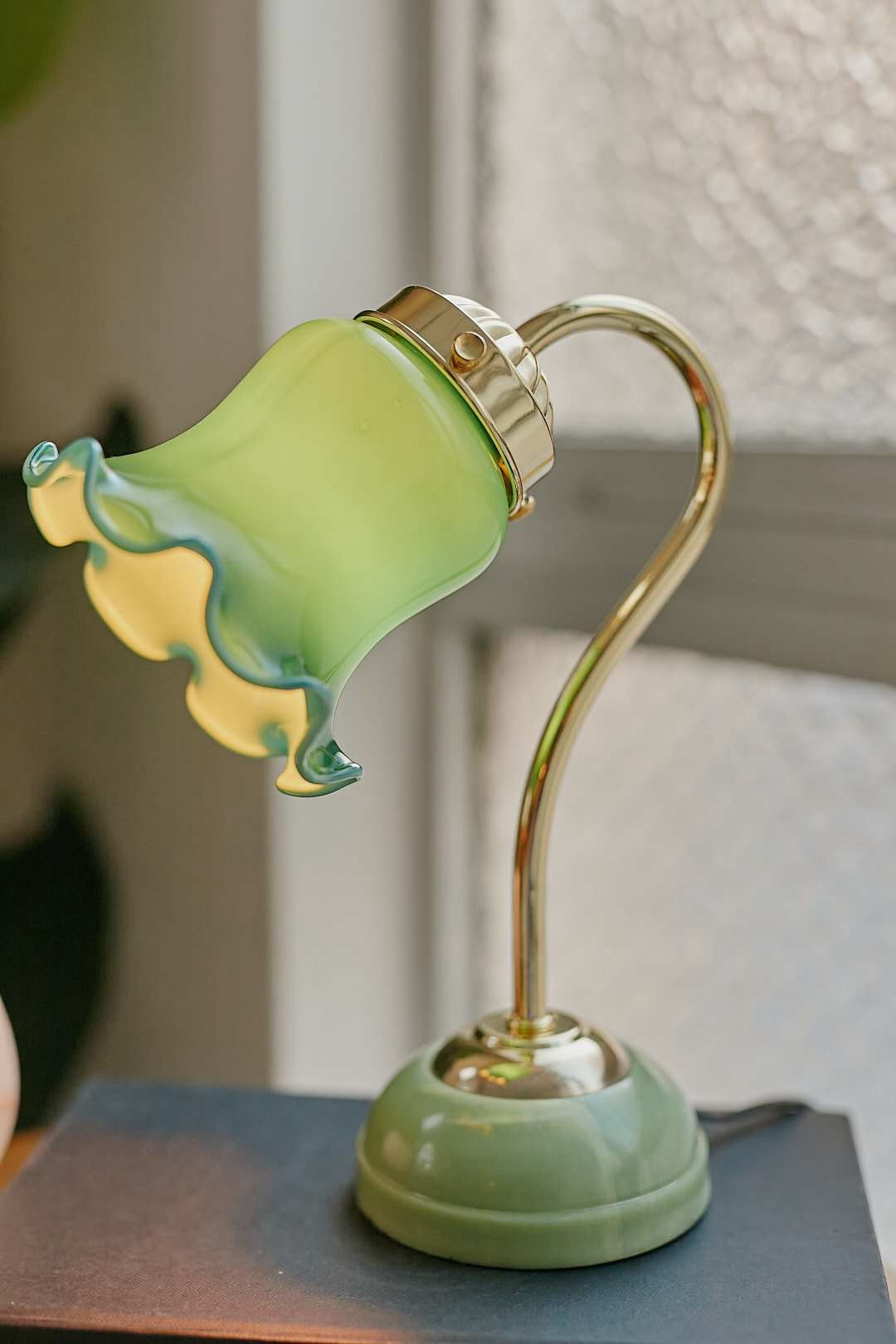 Emerald Frill Table Lamp