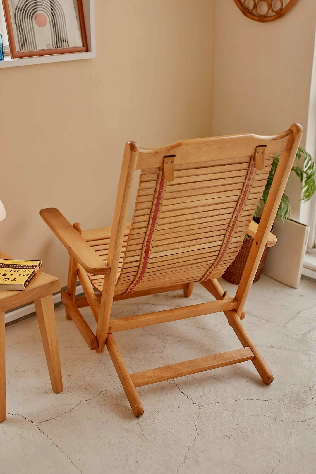Wood Slat Chair