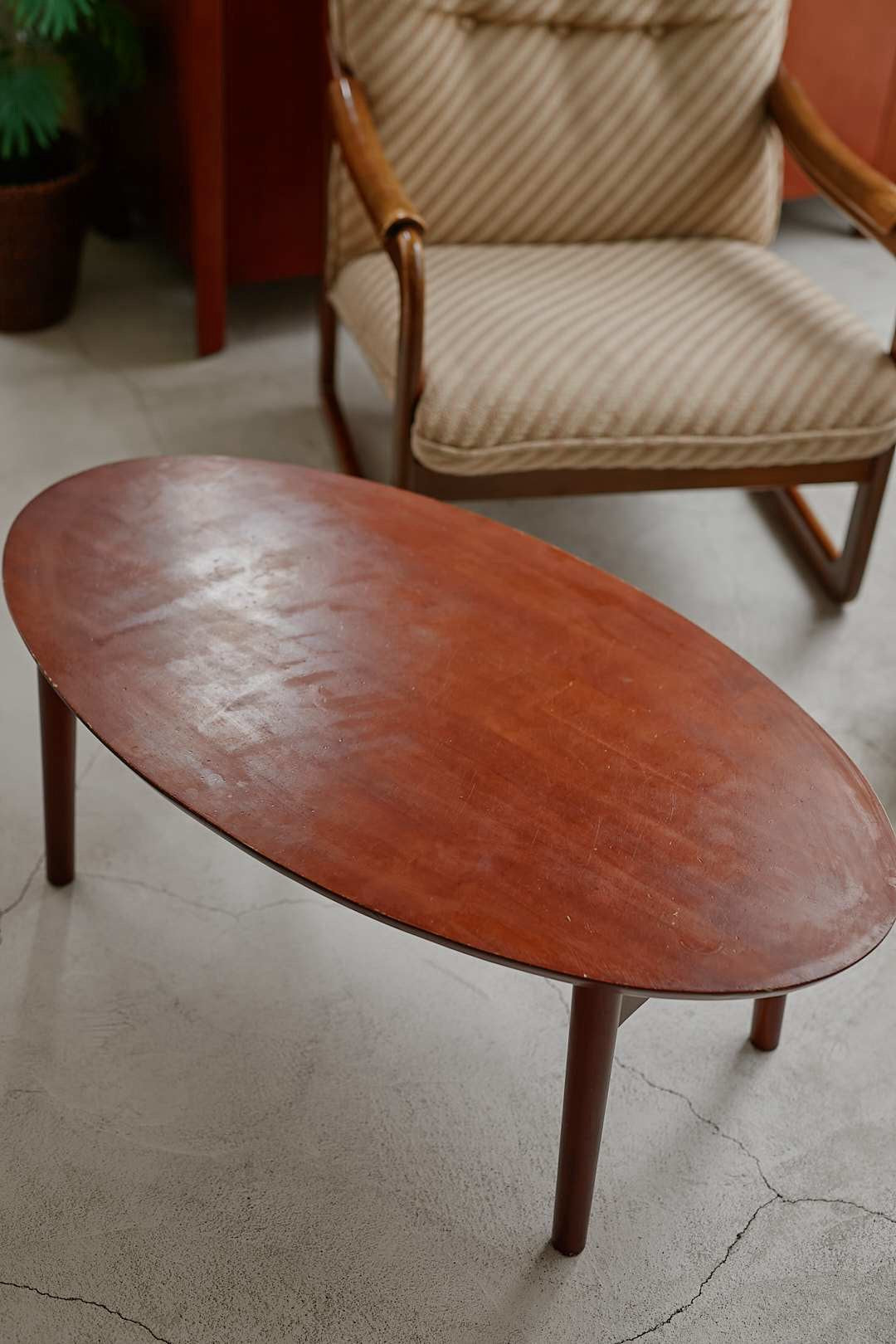 Oval Folding Table