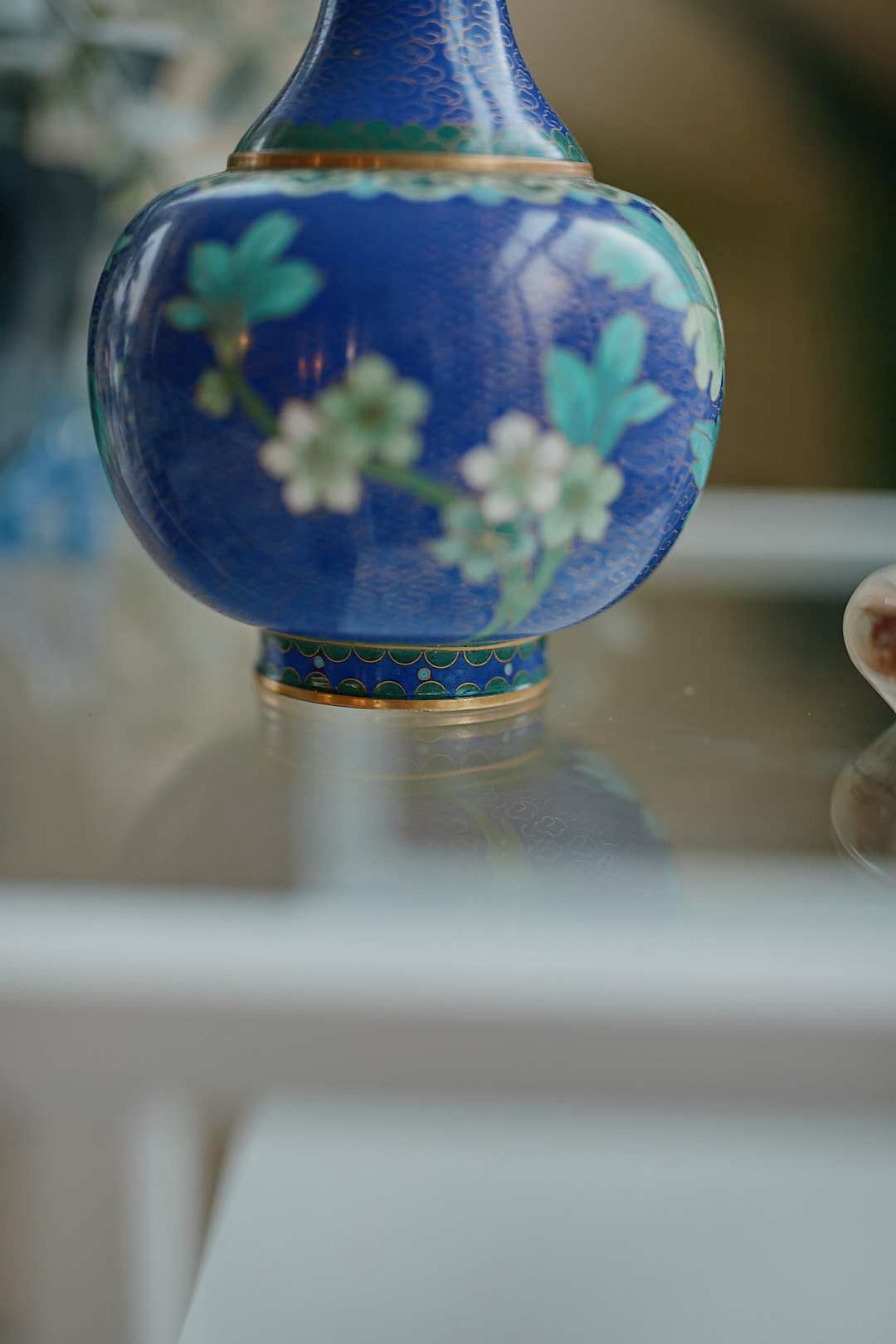 Shippo Blue Flower Vase