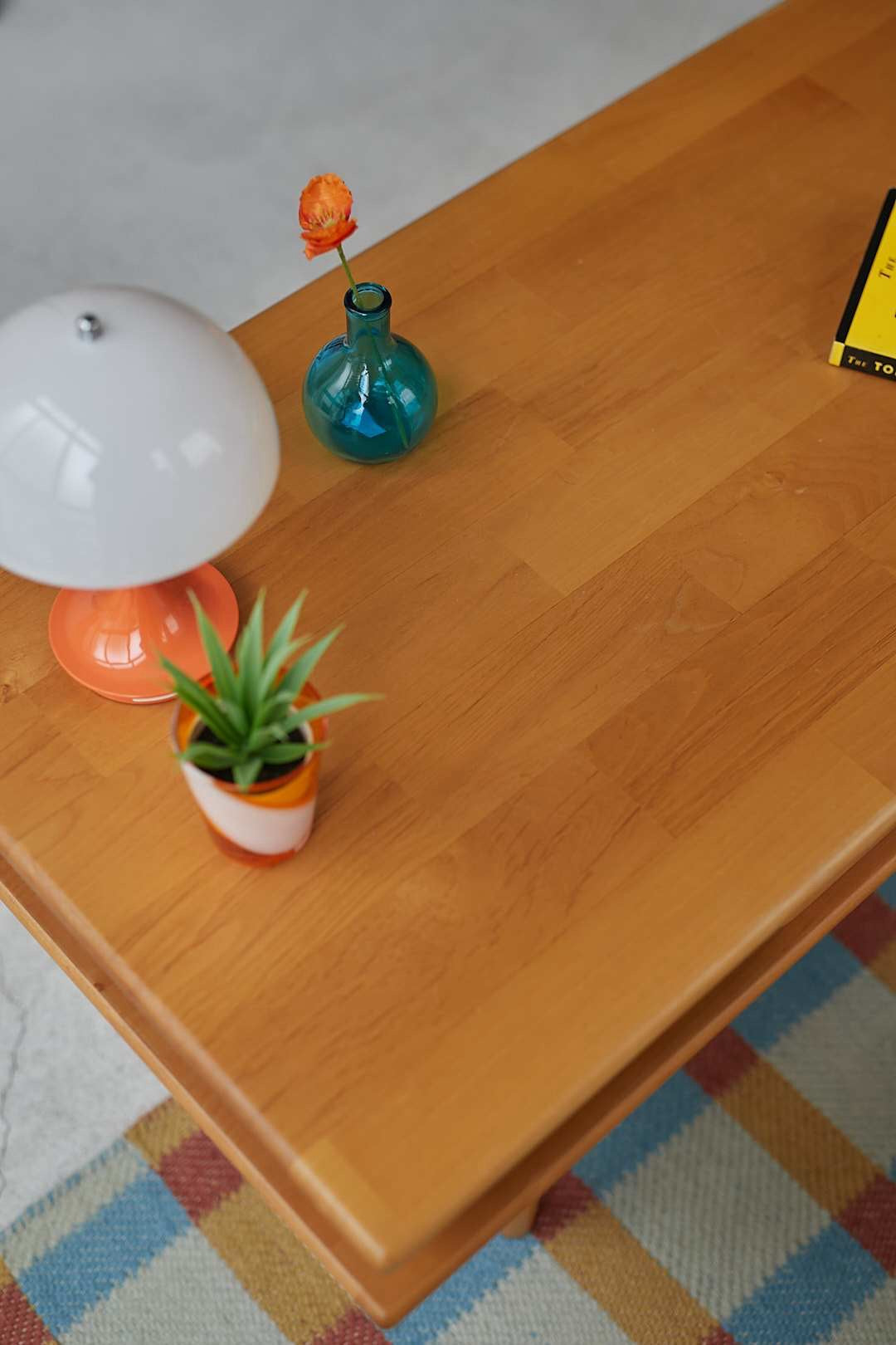 Natural Wood 2tiers Low Table