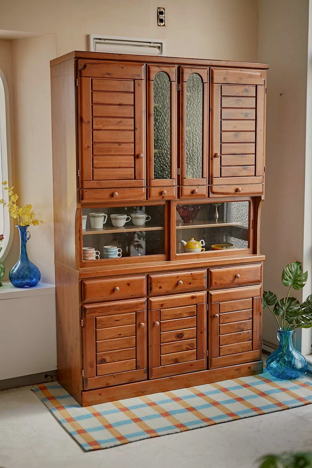 Large wood cupboard