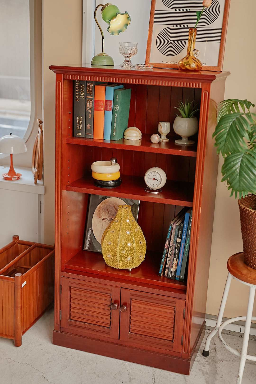 Classic Louver Book Cabinet
