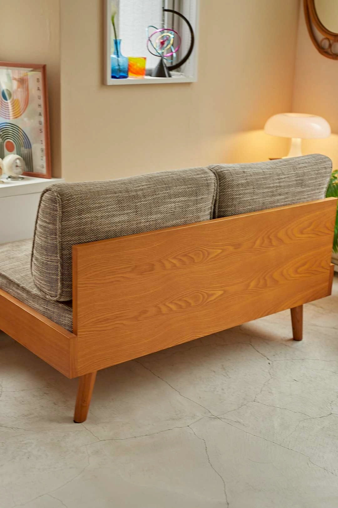 unico Natural Wood 2Seater Sofa