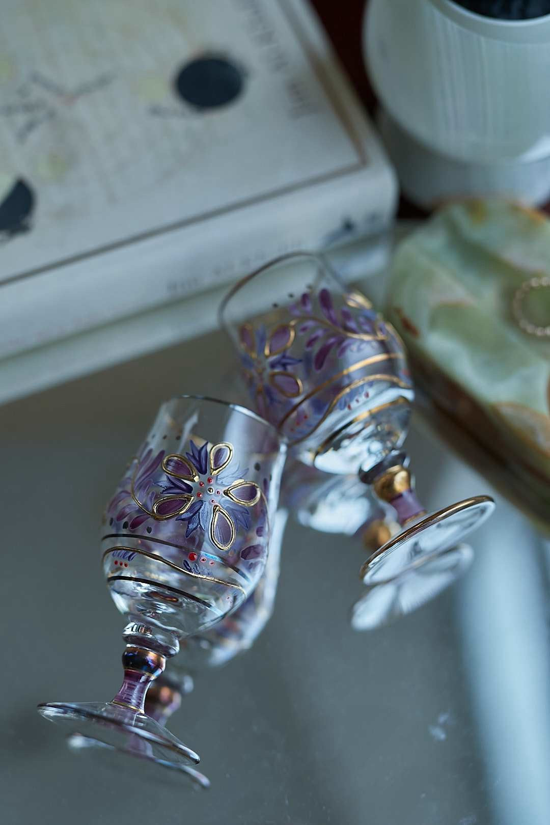 Belle Handpaint Goblet