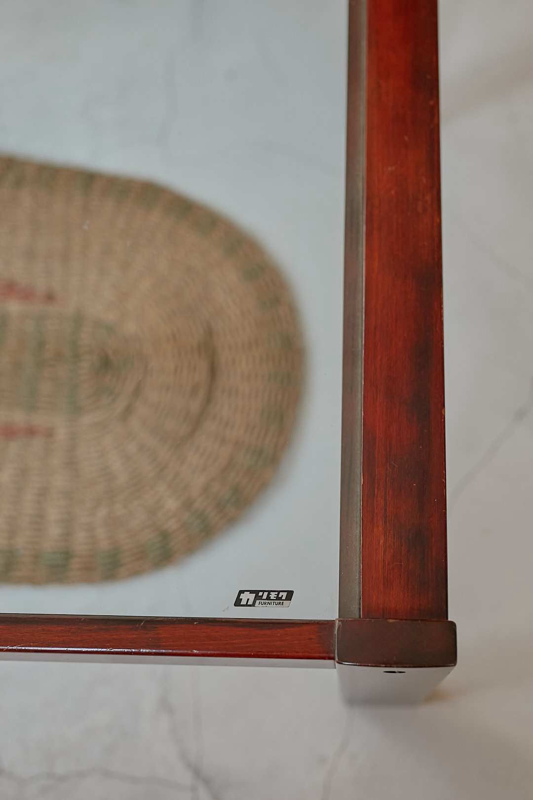 カリモク Glass Coffee Table