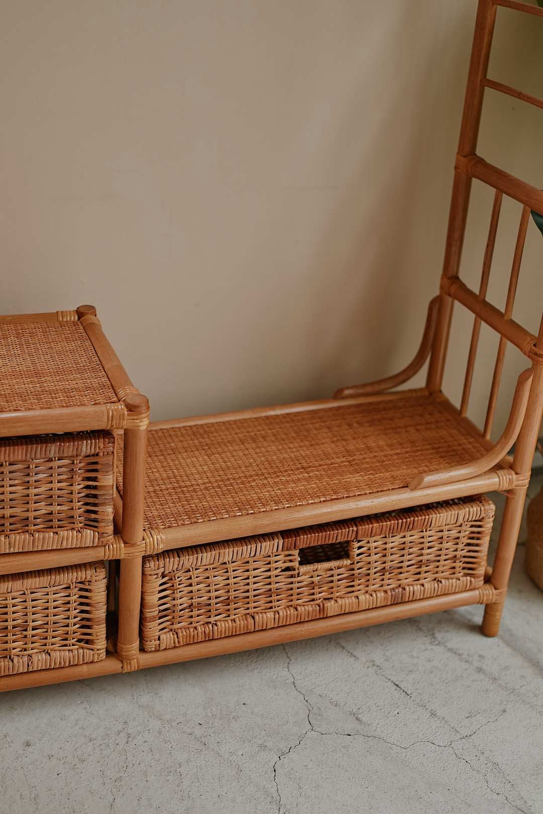 Rattan Wardrobe Rack
