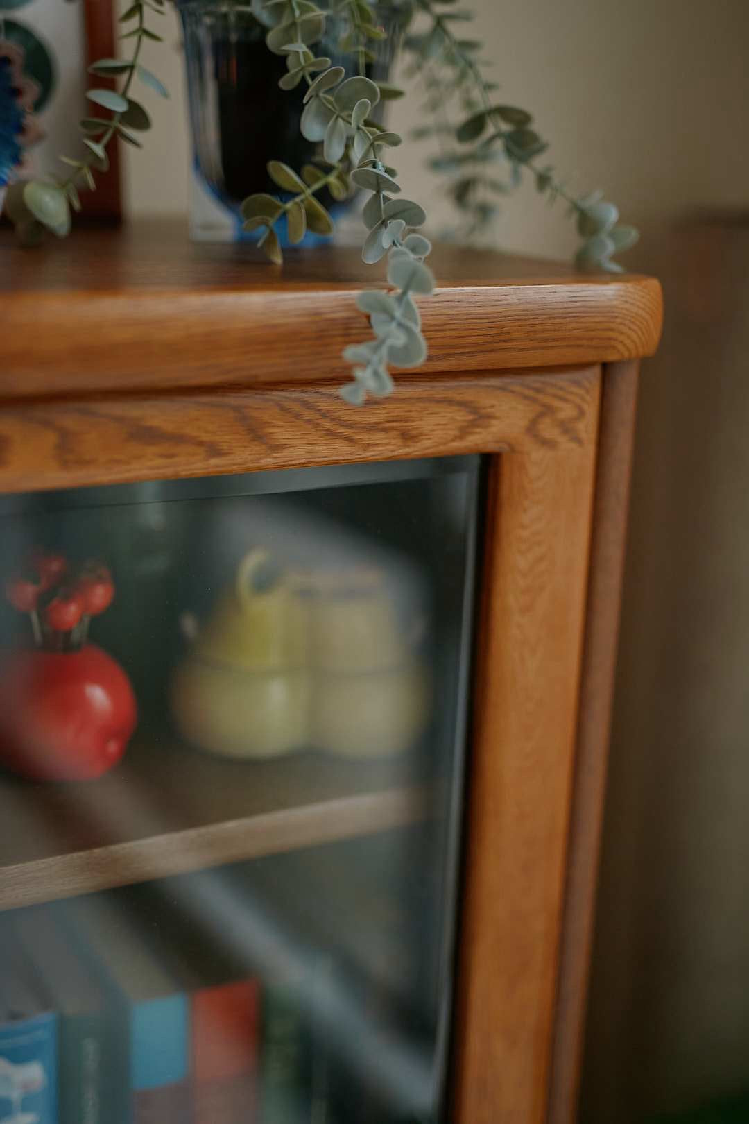 浜本工芸 Natural Oak Glass Shelf