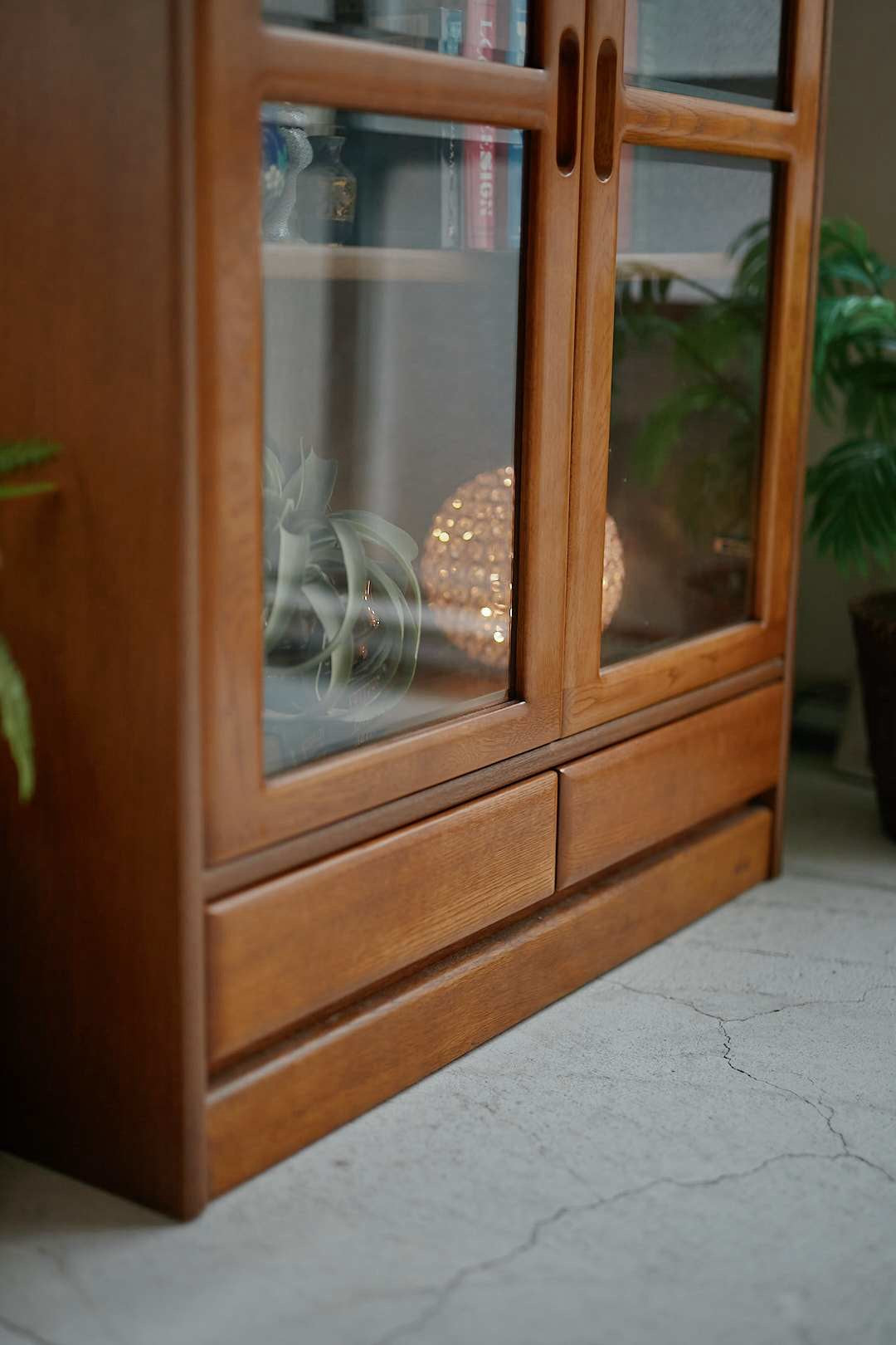 浜本工芸 Natural Oak Glass Shelf