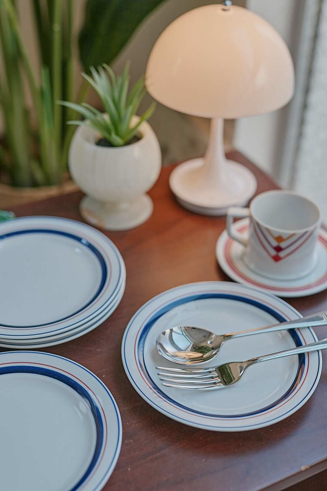 Old Noritake Line Plate