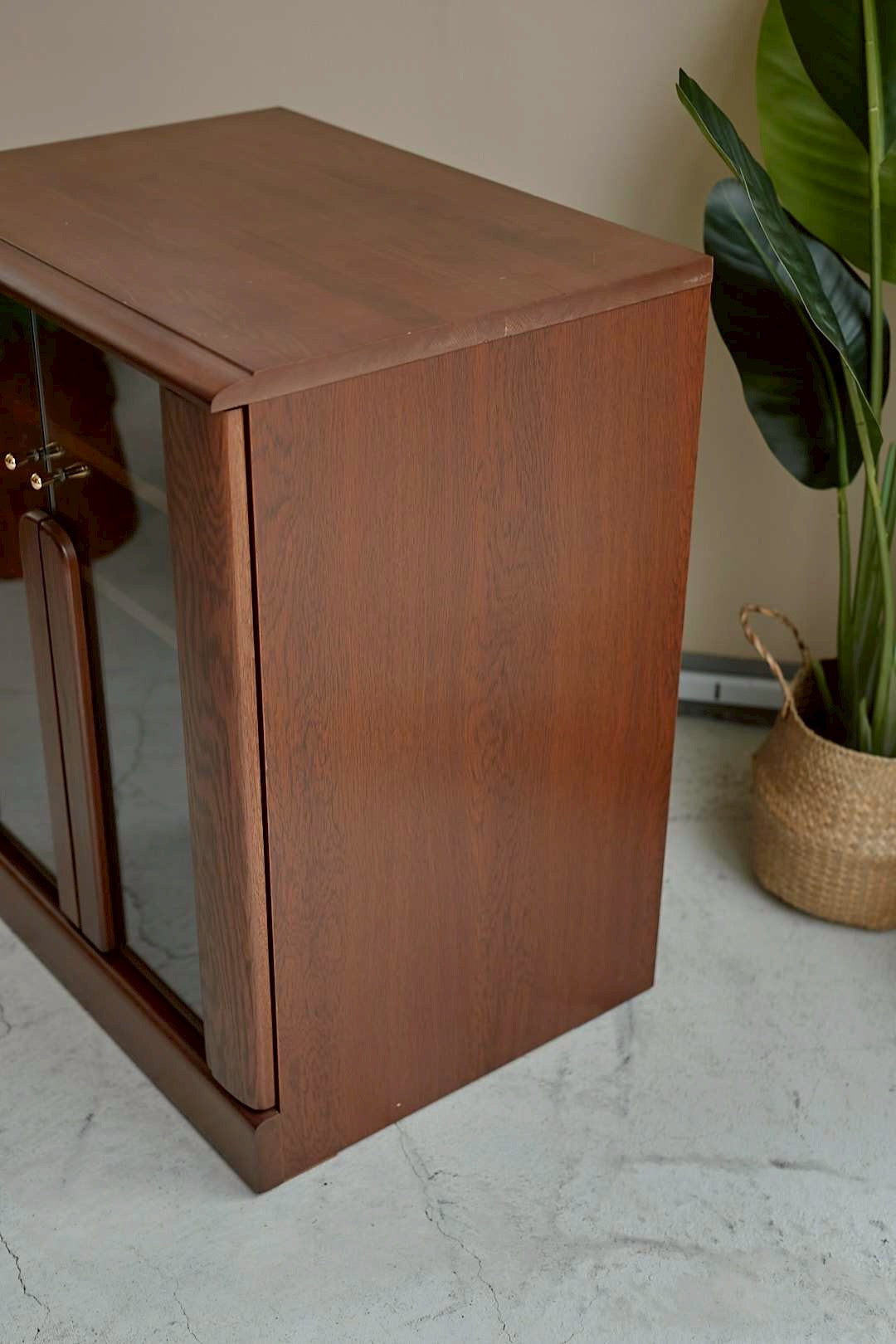 Brownwood Display Cabinet