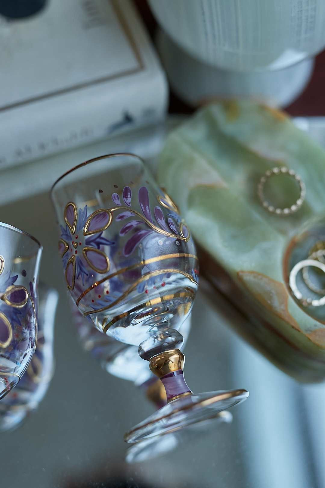 Belle Handpaint Goblet