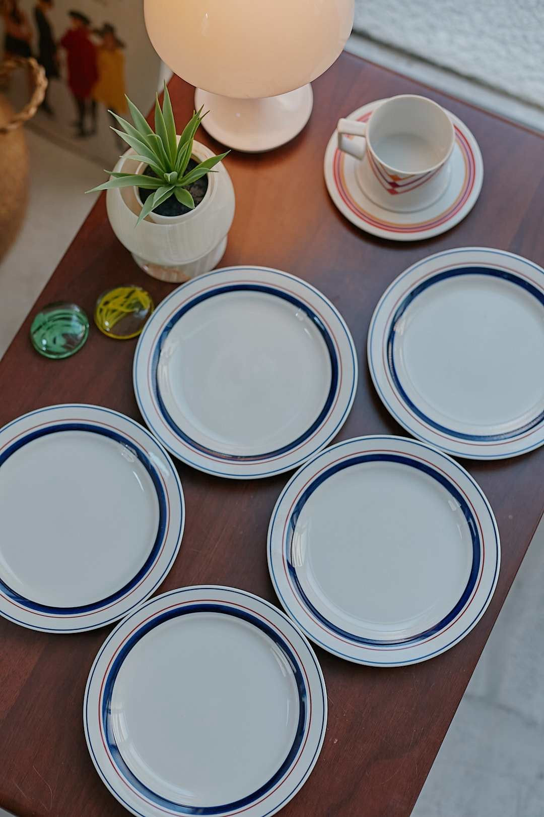 Old Noritake Line Plate