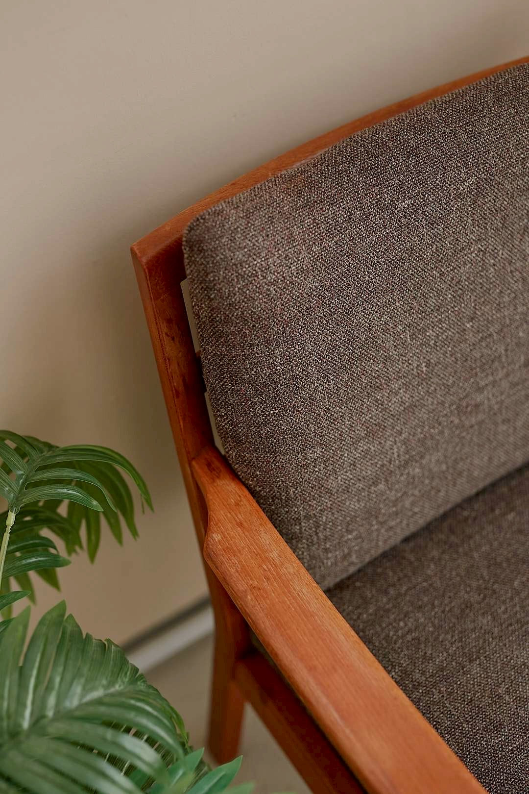 Warm Brown Lounge Chair
