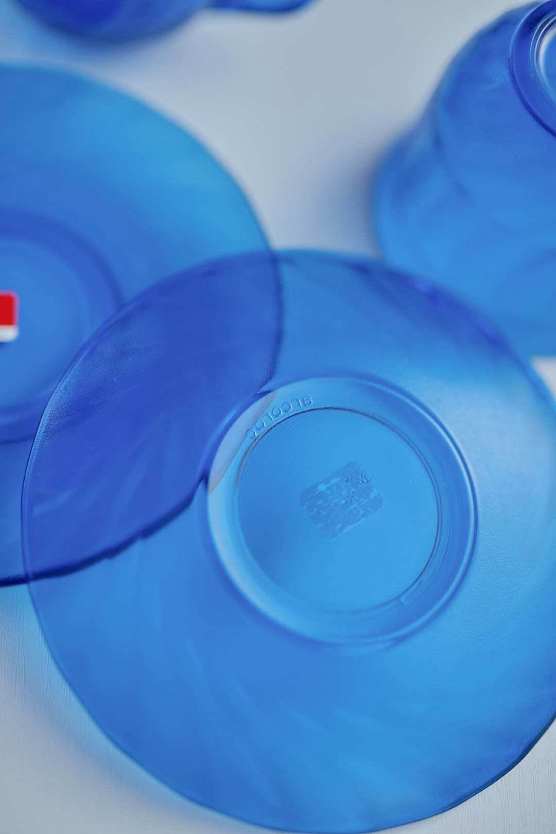 arcoroc Clear Blue cup＆saucer