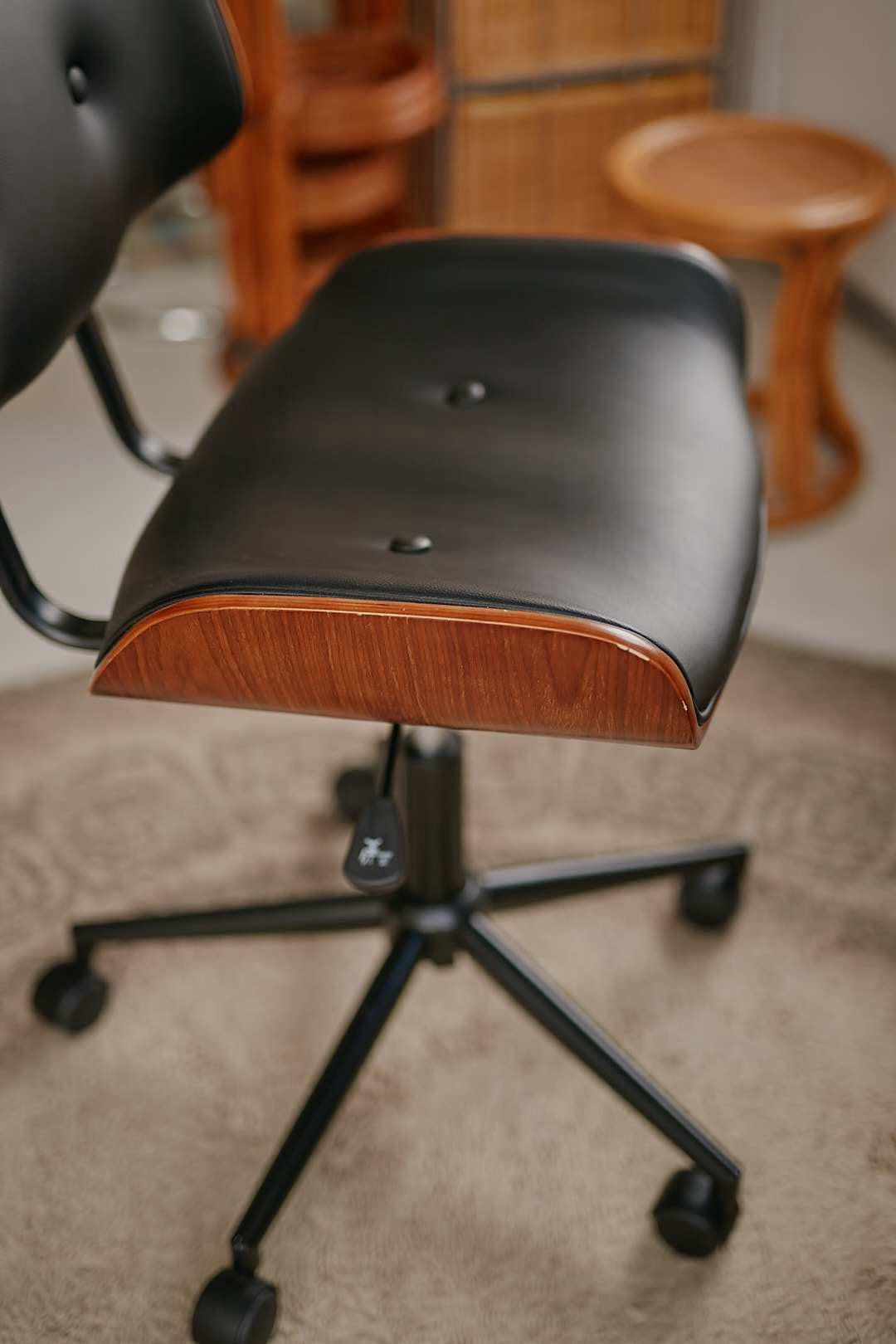 Mid-Century Bentwood Office Chair
