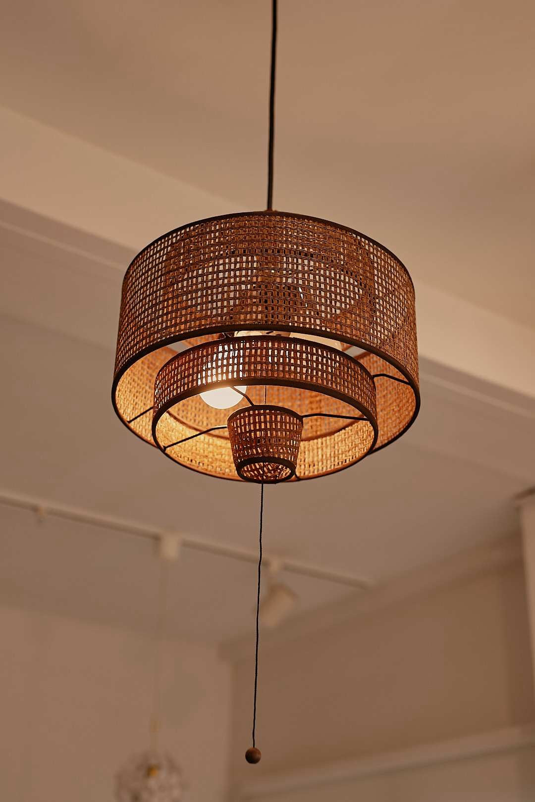 Rattan Layer Pendant Lamp
