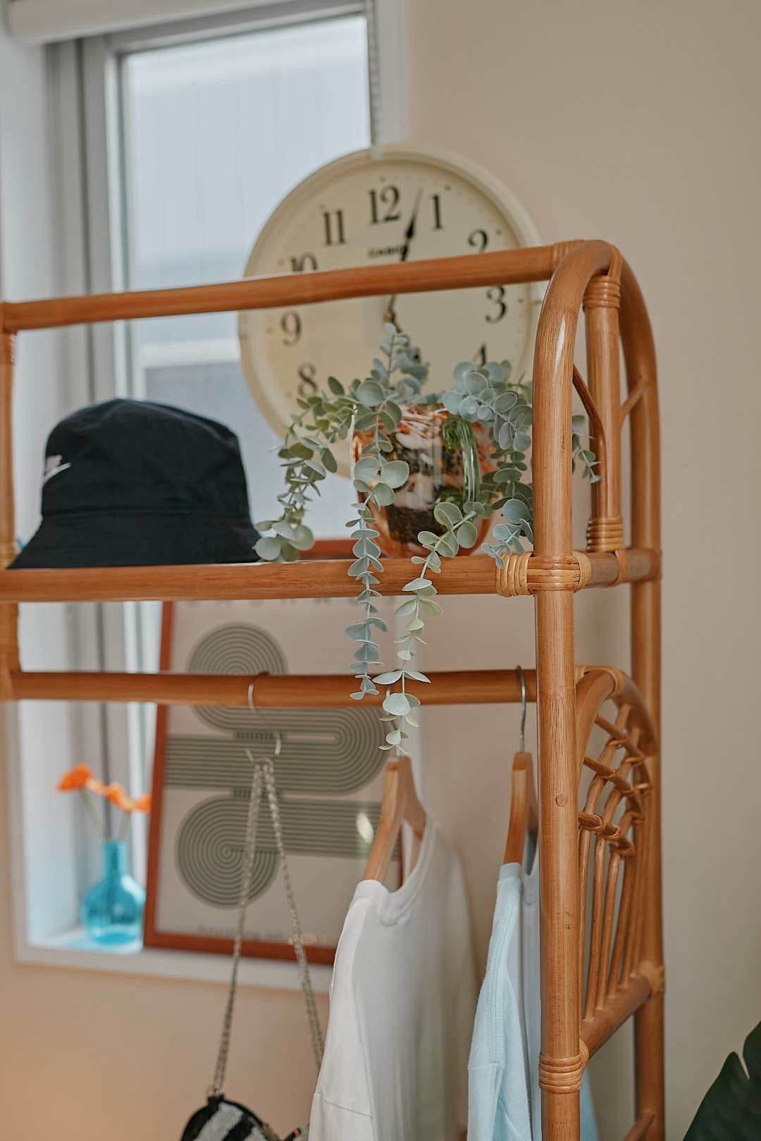 Rattan Wardrobe Rack