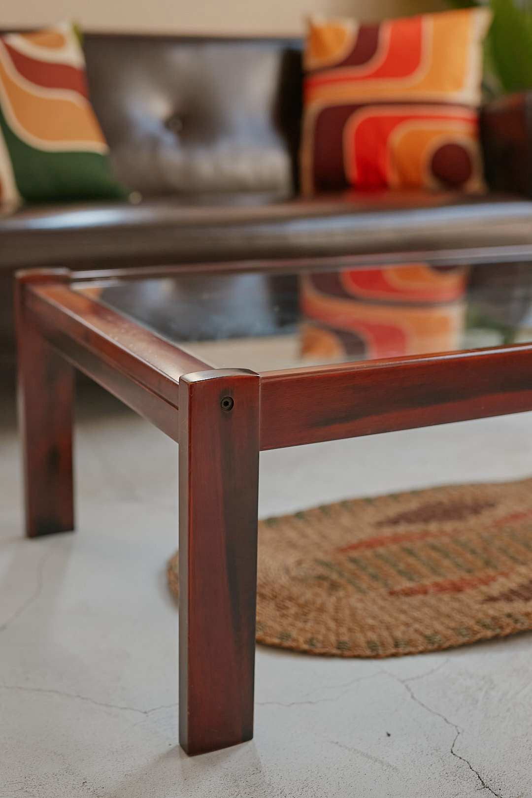 カリモク Glass Coffee Table