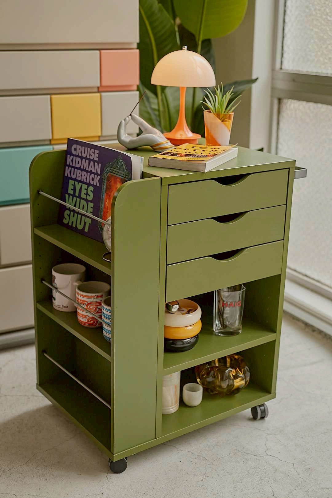 Olive Storage Wagon