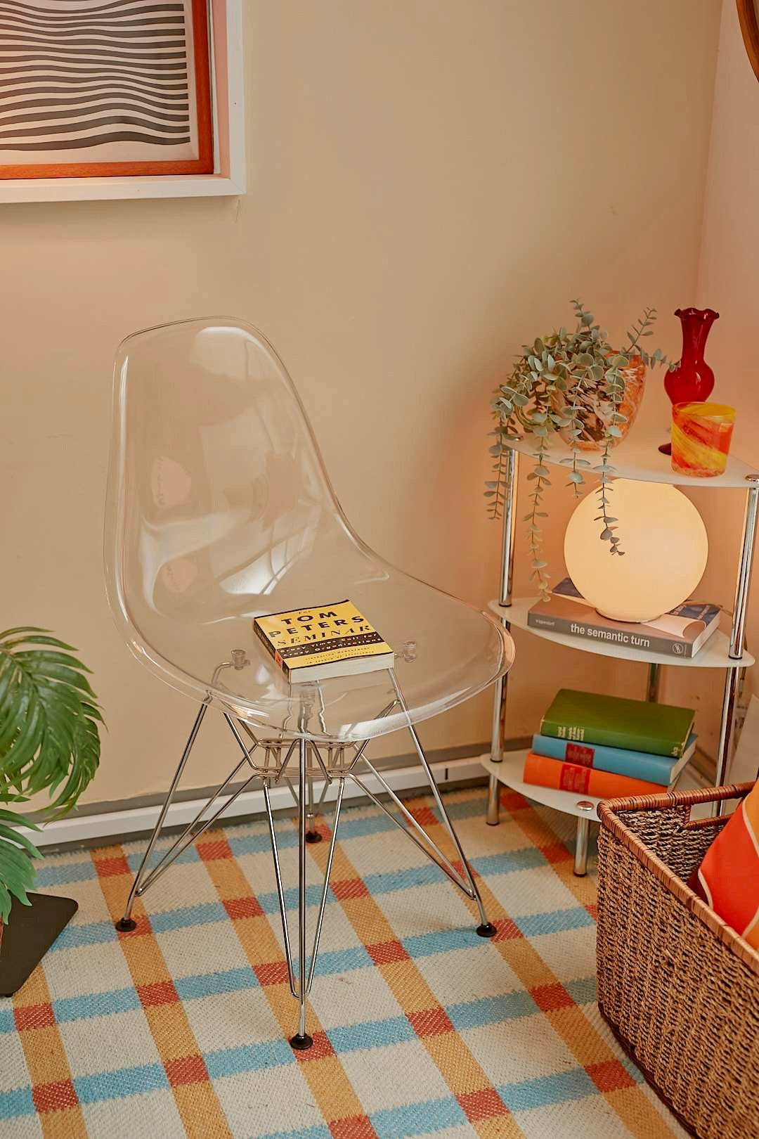 Transparent Shell Side Chair