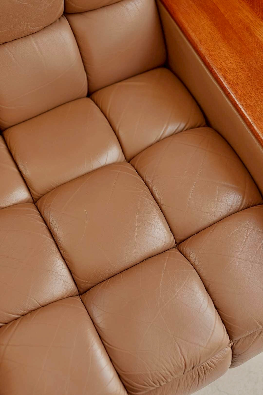 Cube Leather Lounge Sofa
