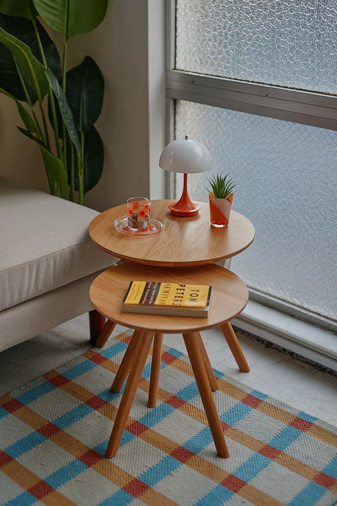Oak Nesting Table