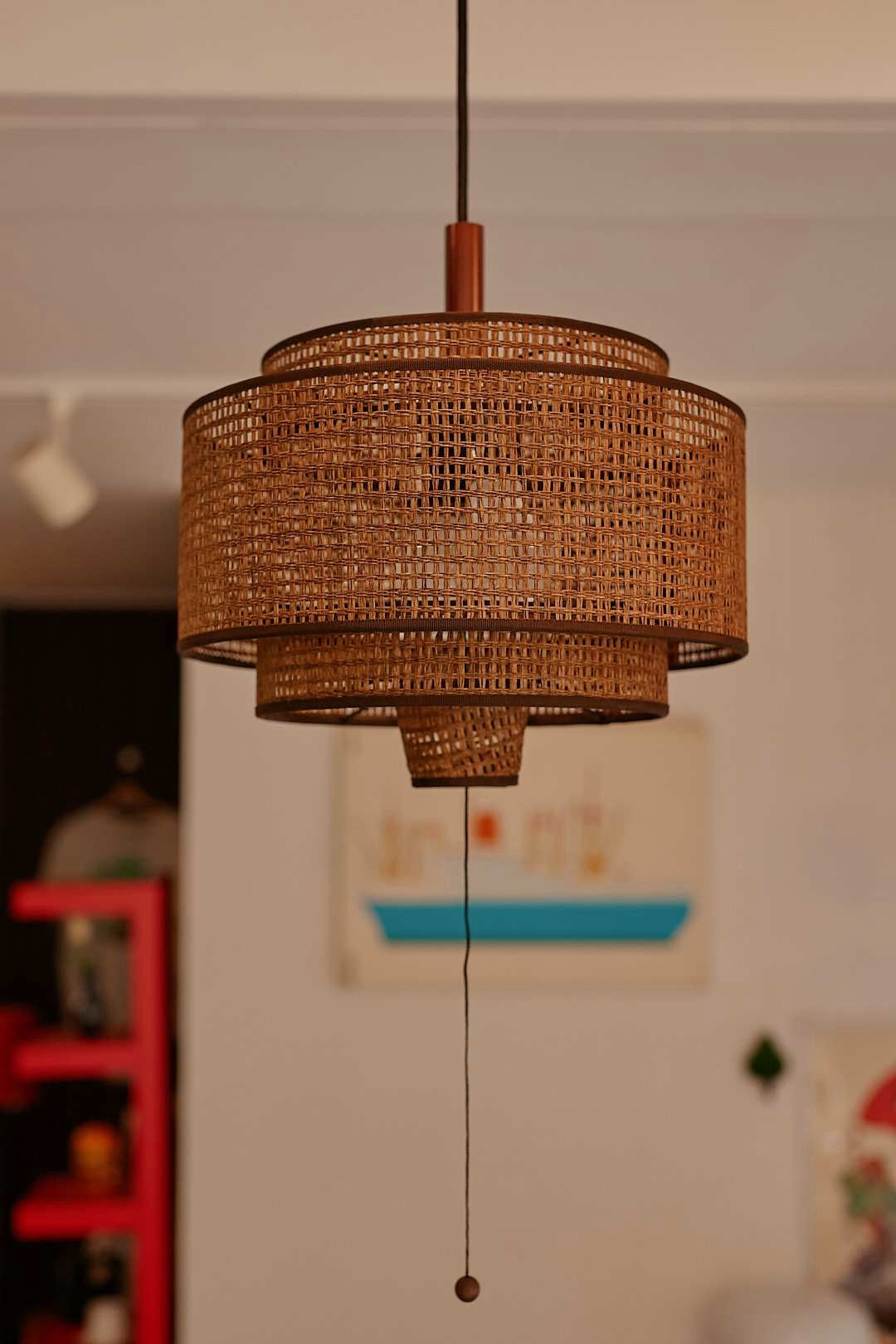 Rattan Layer Pendant Lamp