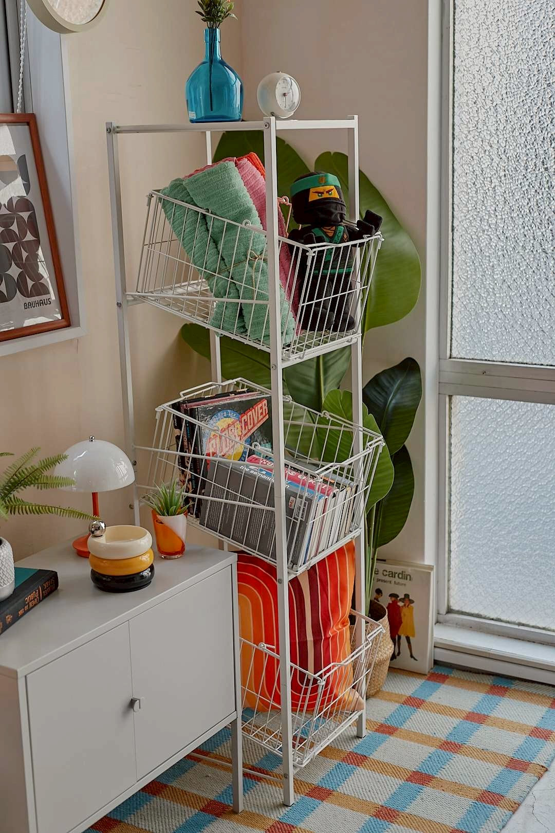 Wire Basket Tower
