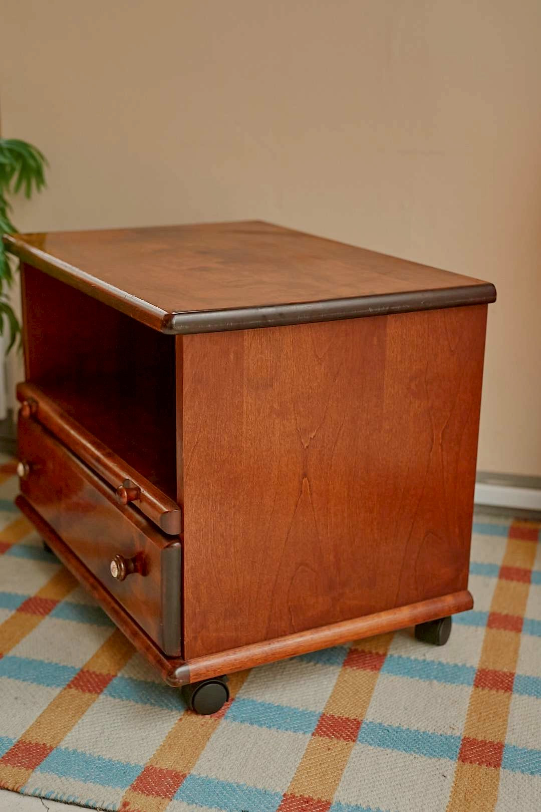 Vintage Wood Side Chest