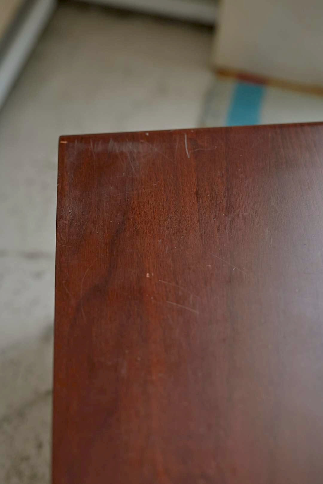 Brown slim low board