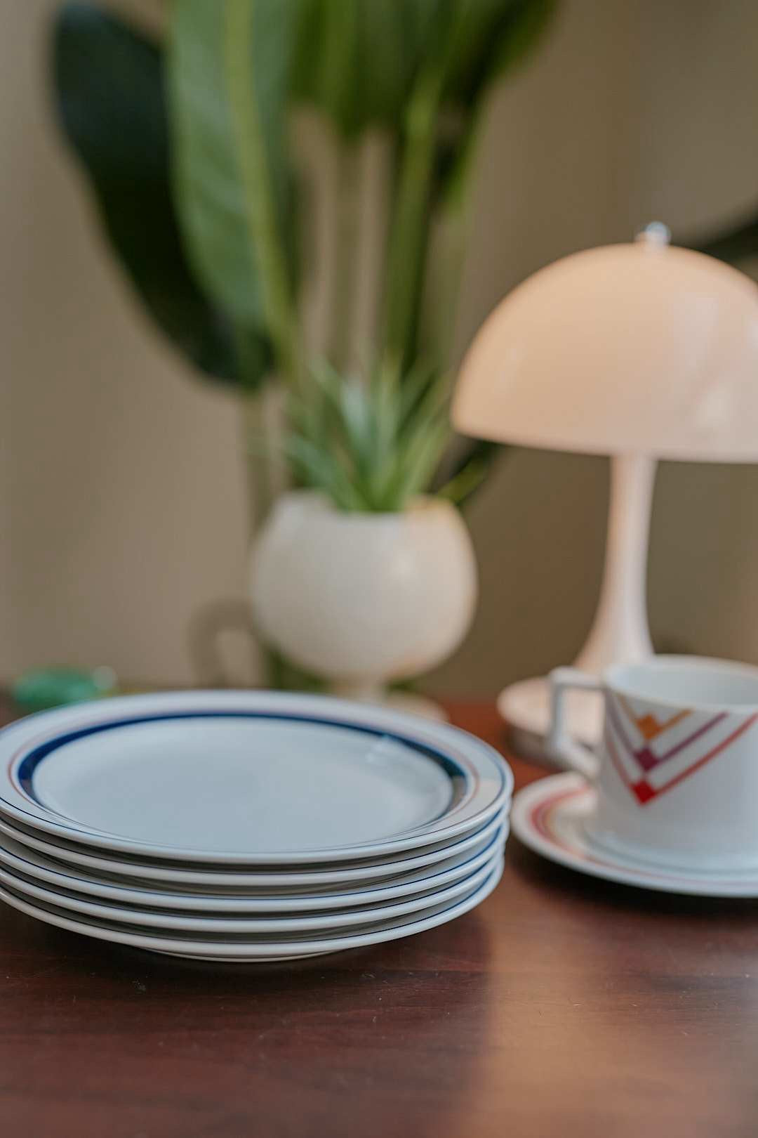Old Noritake Line Plate