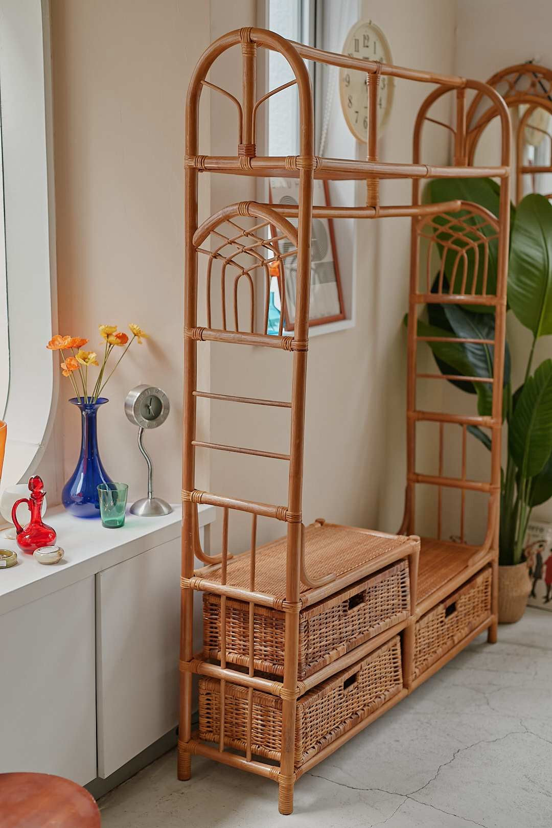 Rattan Wardrobe Rack