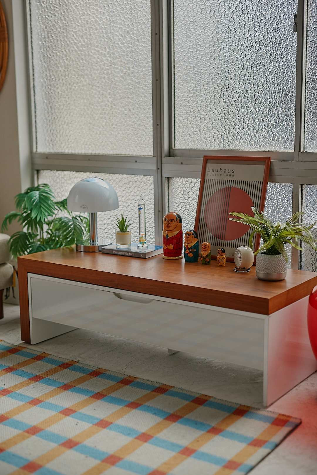 Ligne Roset Wood & White AV Board