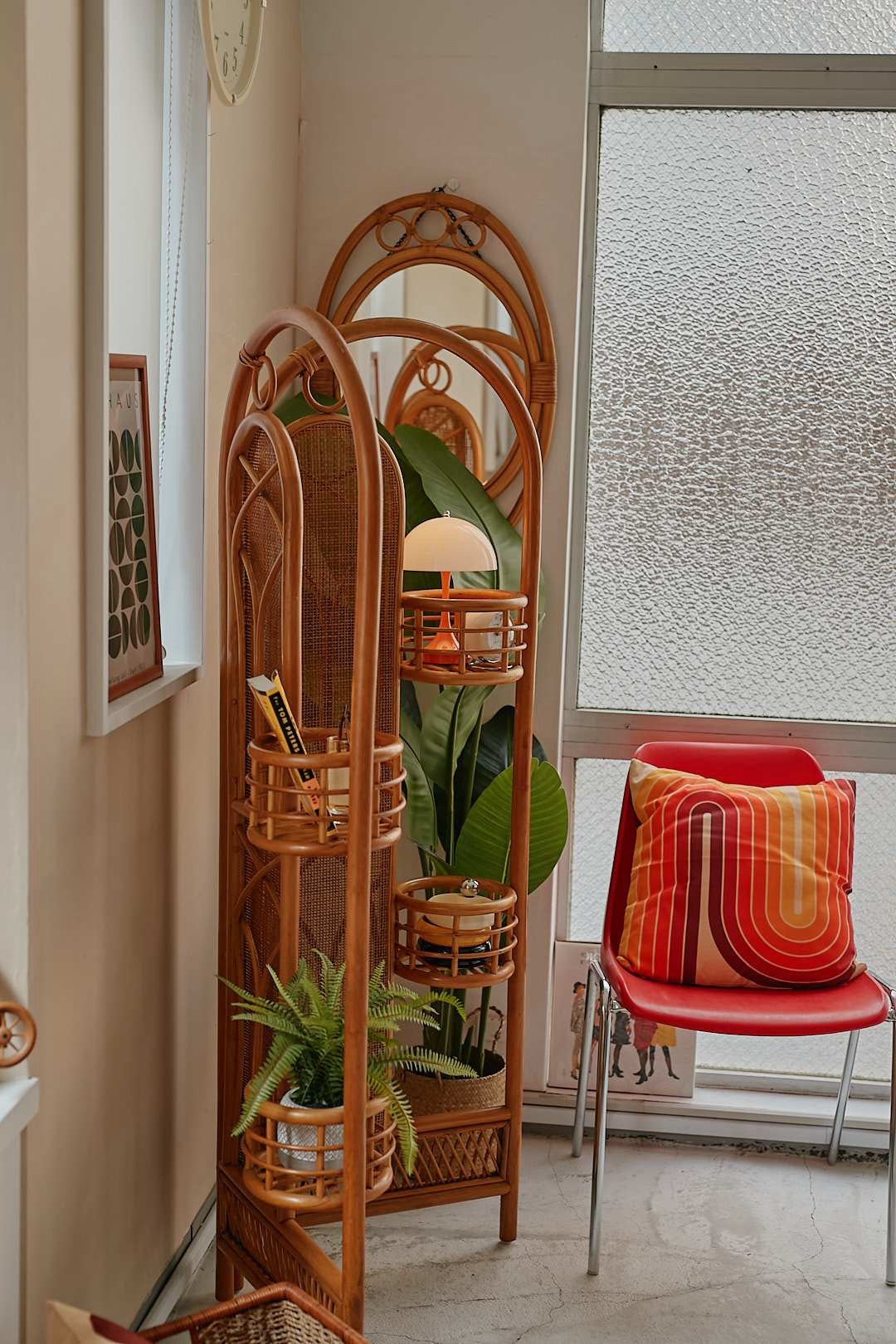 Rattan Basket Partition