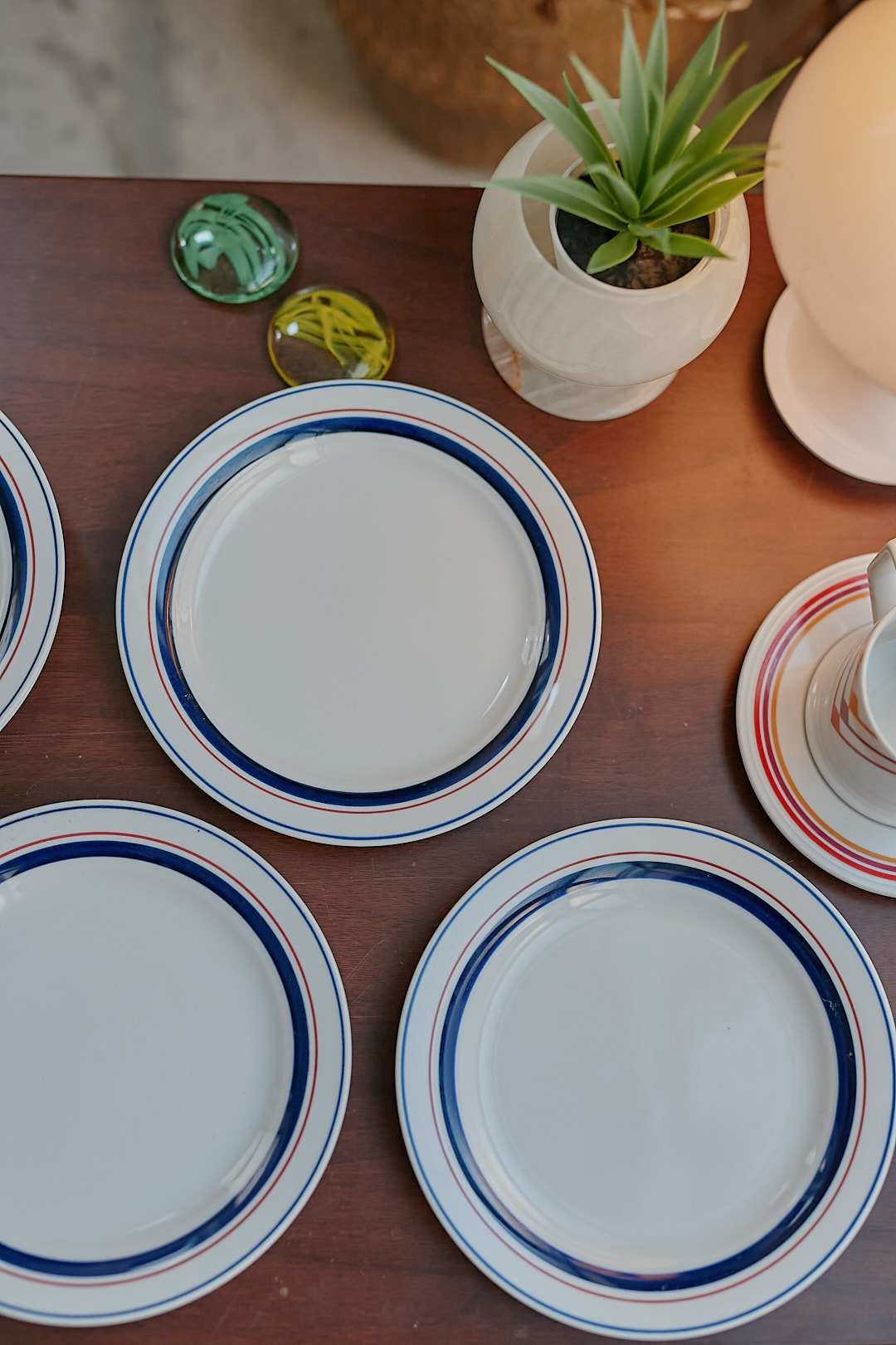 Old Noritake Line Plate