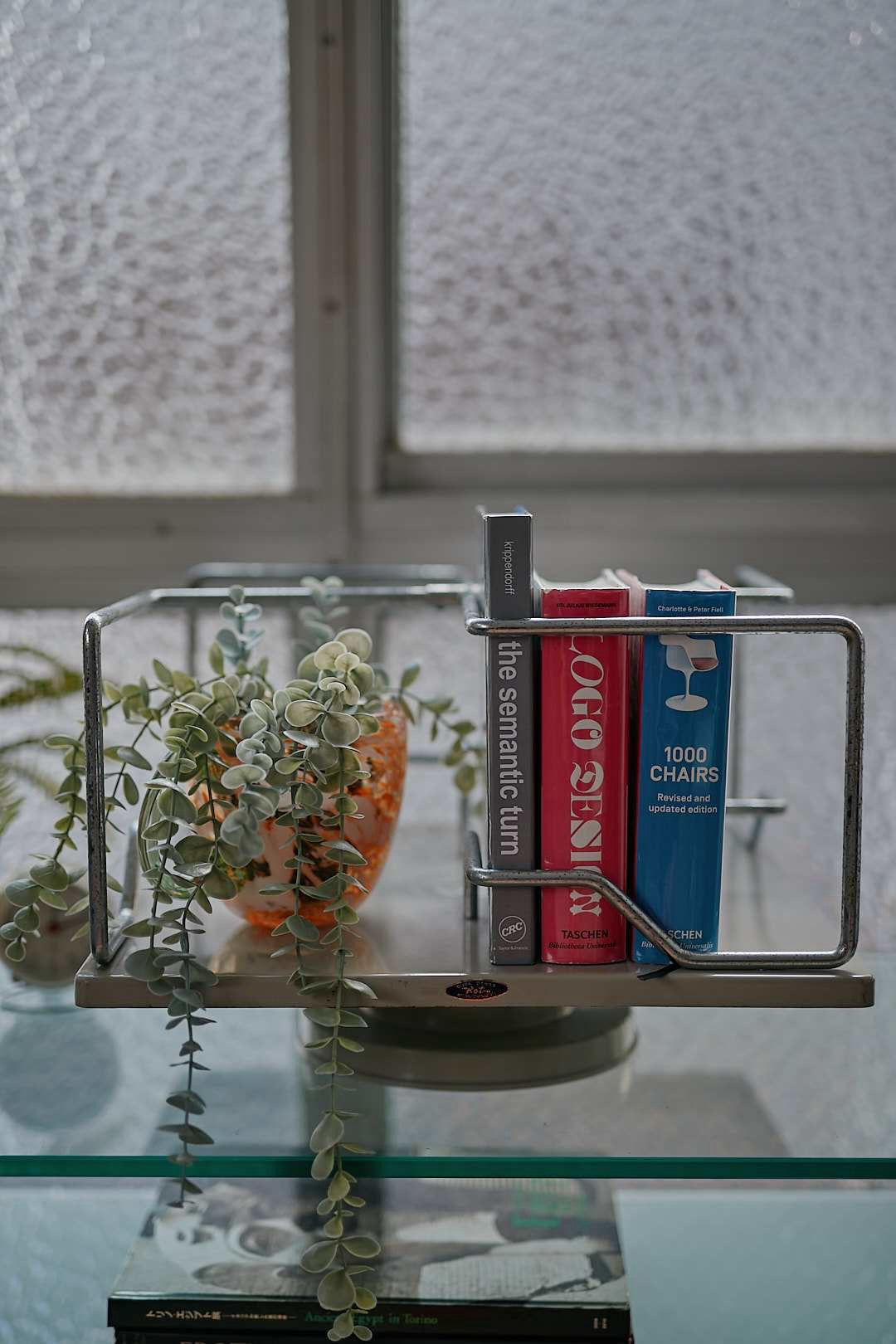 Vintage Rotating Book Stand