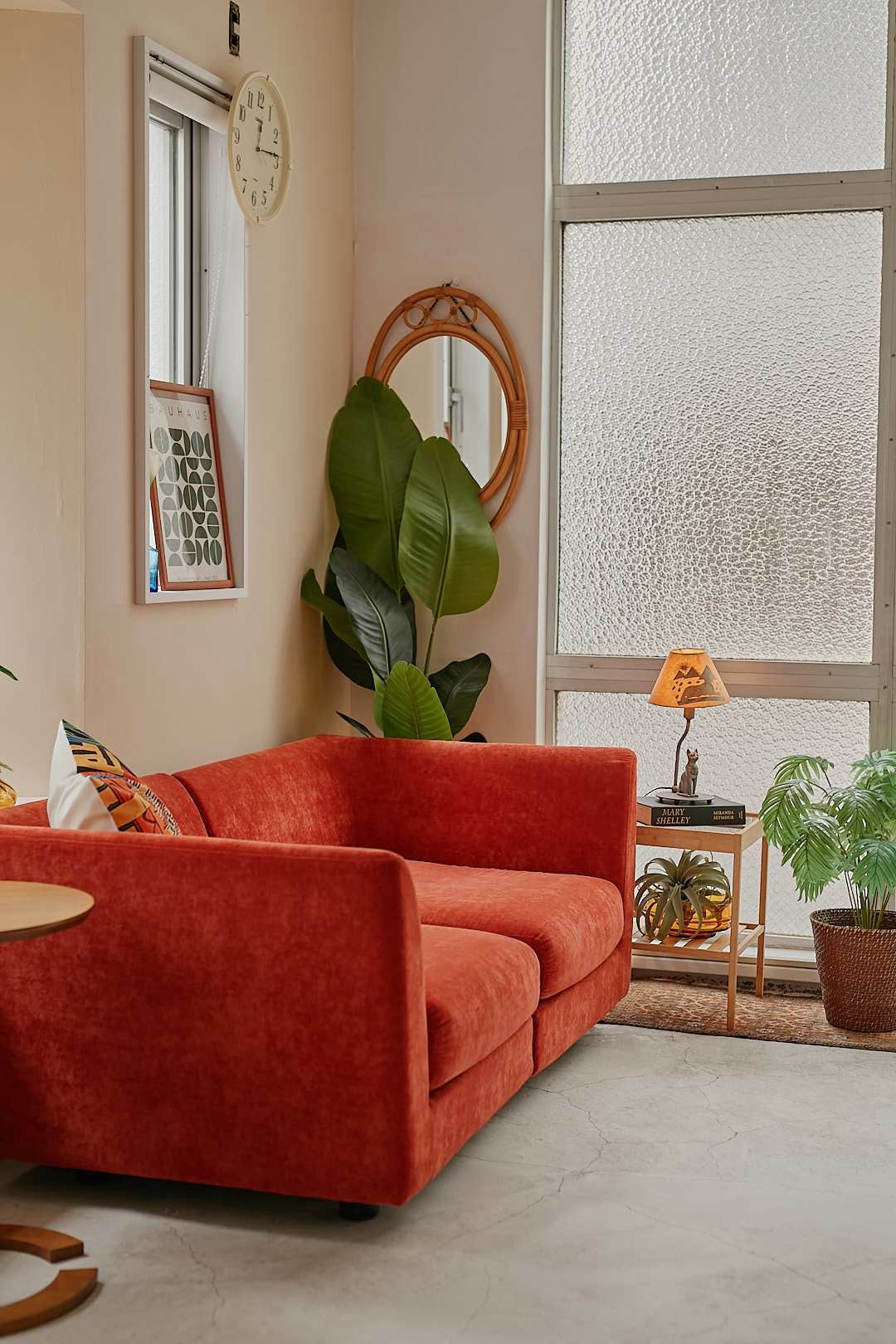 Terracotta Cube Separate Sofa