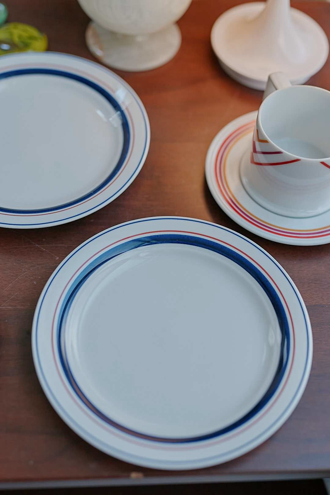 Old Noritake Line Plate