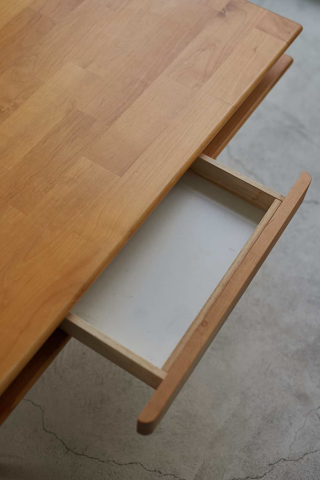 Natural Wood 2tiers Low Table