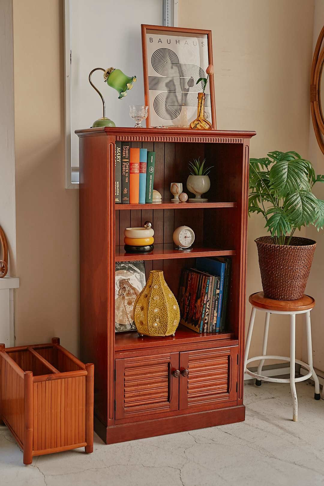 Classic Louver Book Cabinet