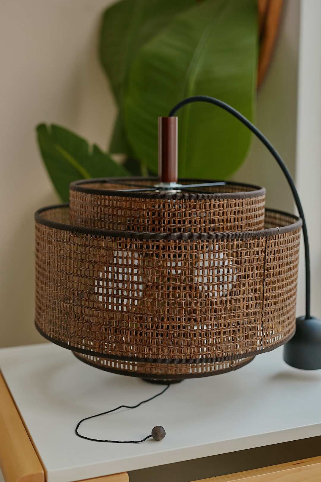 Rattan Layer Pendant Lamp