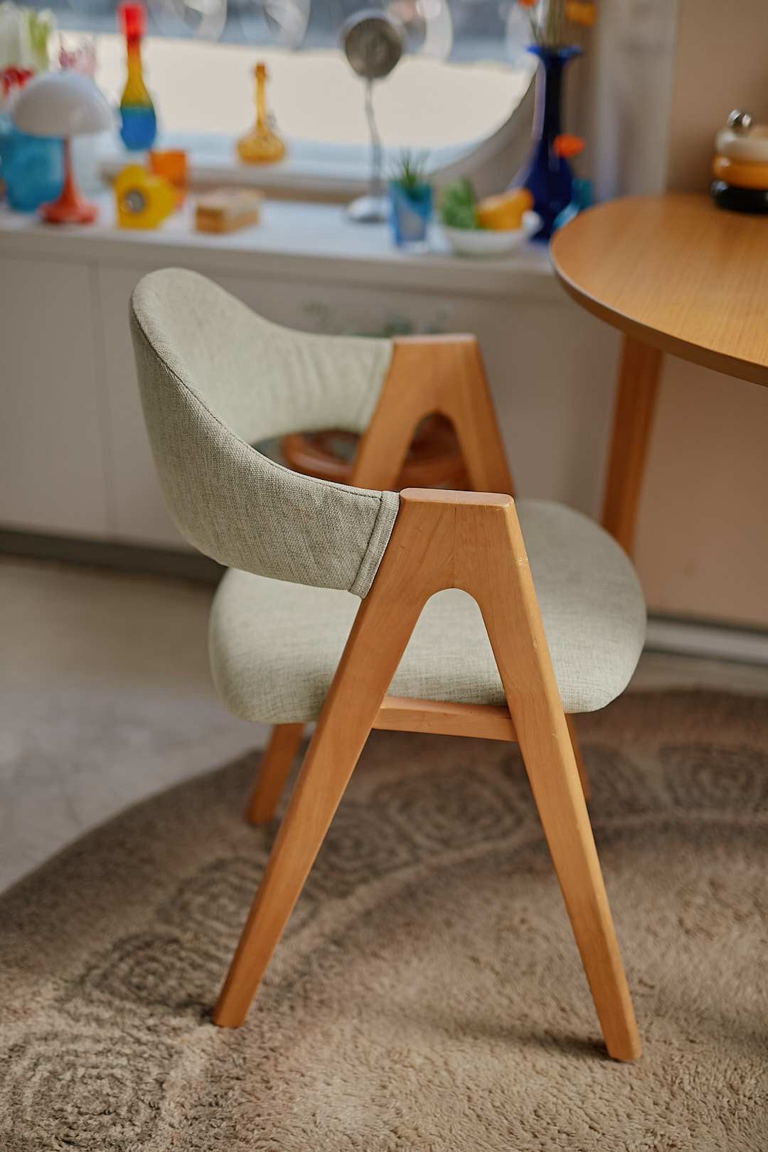 Mint Green Arm Chair