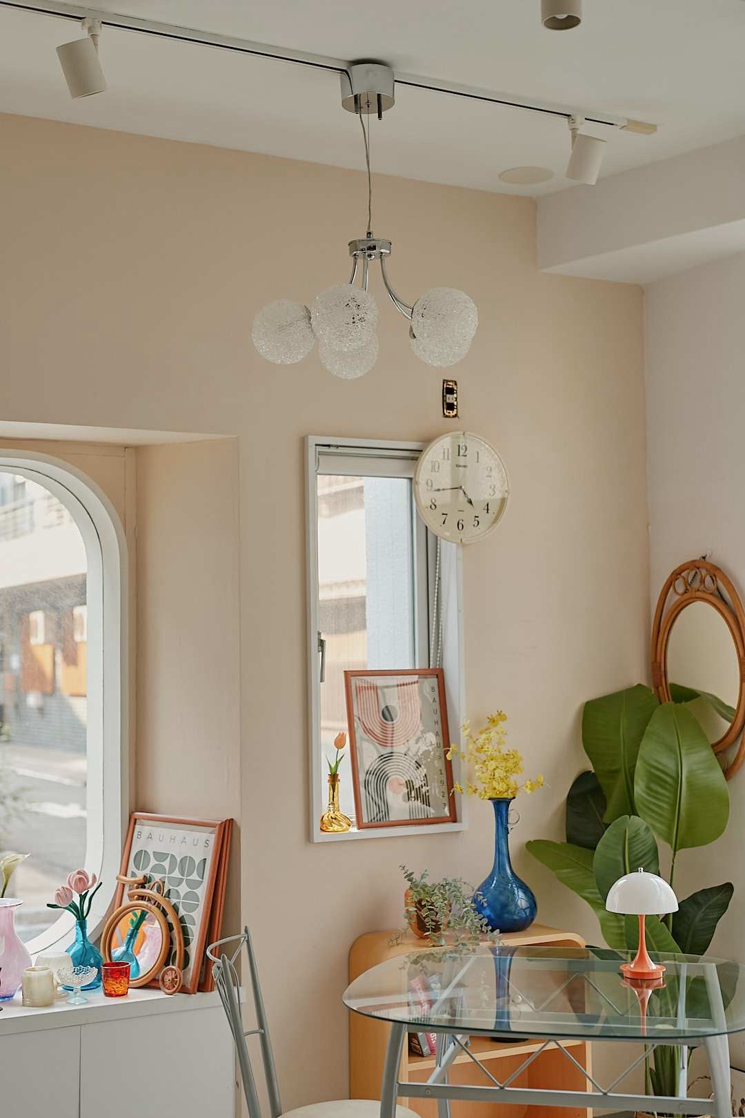 Acrylic Orb Chandelier